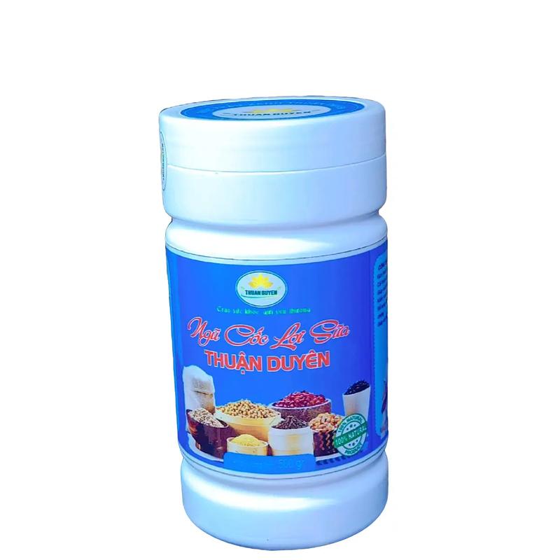 Ngũ cốc sau sinh giúp mẹ hồi phục, hộp 500g có tinh bột nghệ và nhiều chất dinh dưỡng kèm vitamin, thơm ngon nhiều sữa cho bé, khoẻ cho mẹ