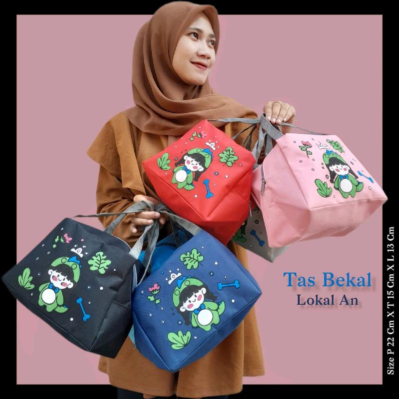 Tas Bekal Lokal an Sablon Karakter 0