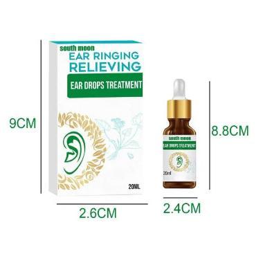 [HOT K] Thuốc Nhỏ Tai Ù Tai Thuốc Làm Sạch Tai Nhẹ Nhàng Dung Dịch Làm Sạch Trị Nhiễm Trùng Tai Chăm Sóc Sức Khỏe Tai Cho Người Lớn Thạch Cao Thảo Dược 20Ml 7