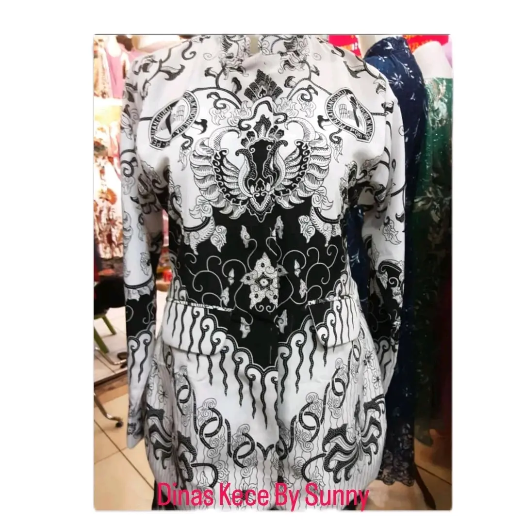 Baju Batik PGRI wanita/Baju PGRI wanita/Baju PGRI wanita murah/Seragam PGRI wanita Atasan