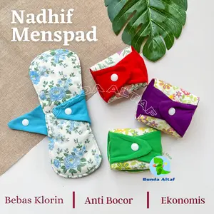 Menspad Pembalut Kain Nadhif 1 Pack isi 6 Pcs