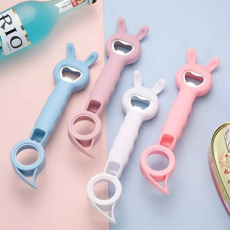 Pembuka Tutup Botol kaleng 4 in 1 Lucu CAN Bottle Opener serbaguna 1