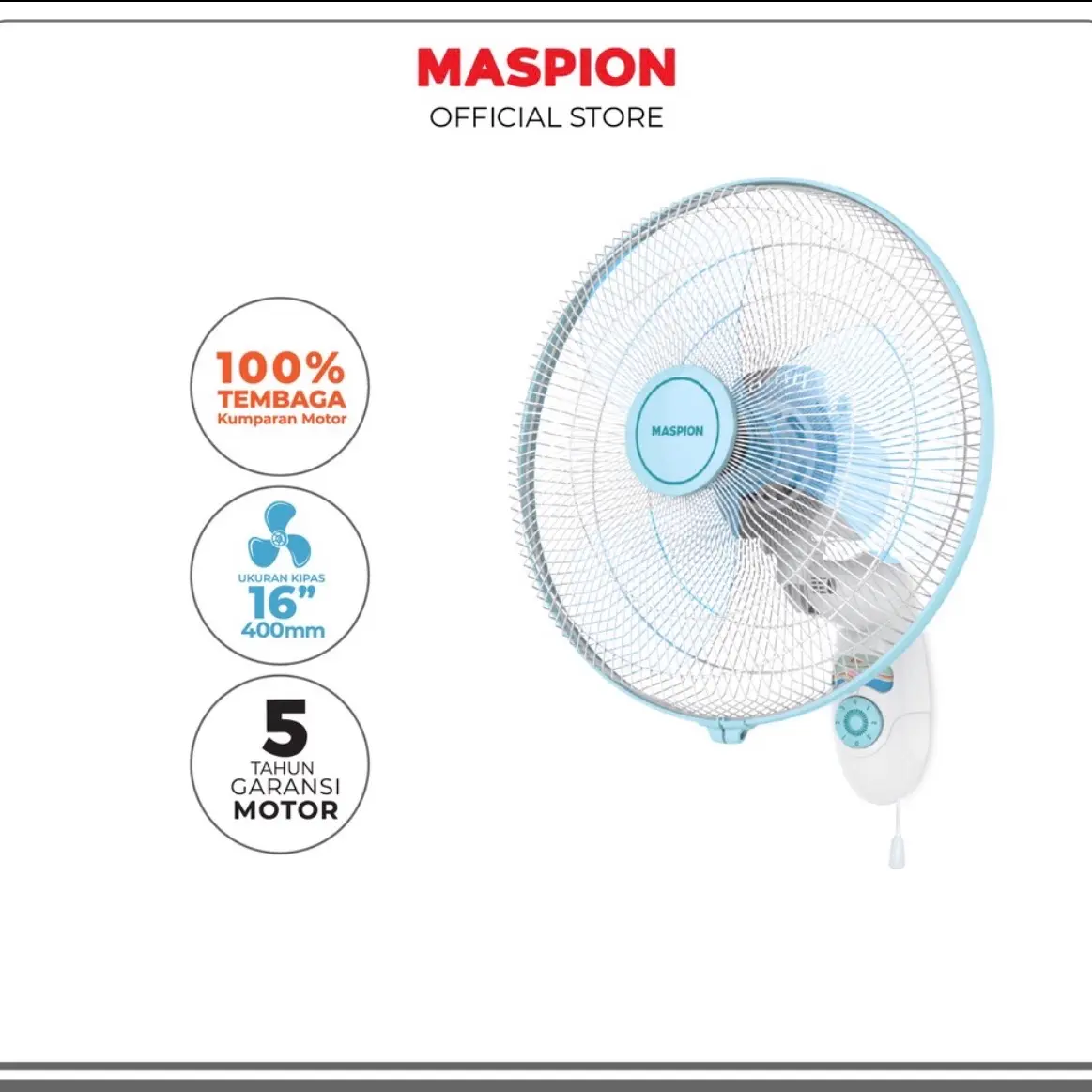 Kipas angin Maspion MWF 41k Garansi Internasional