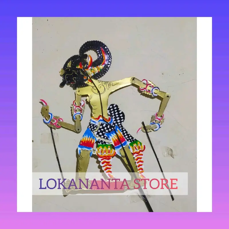 PANDAWA LIMA WAYANG KULIT BAHAN DUPLEK ISI LIMA WAYANG 5