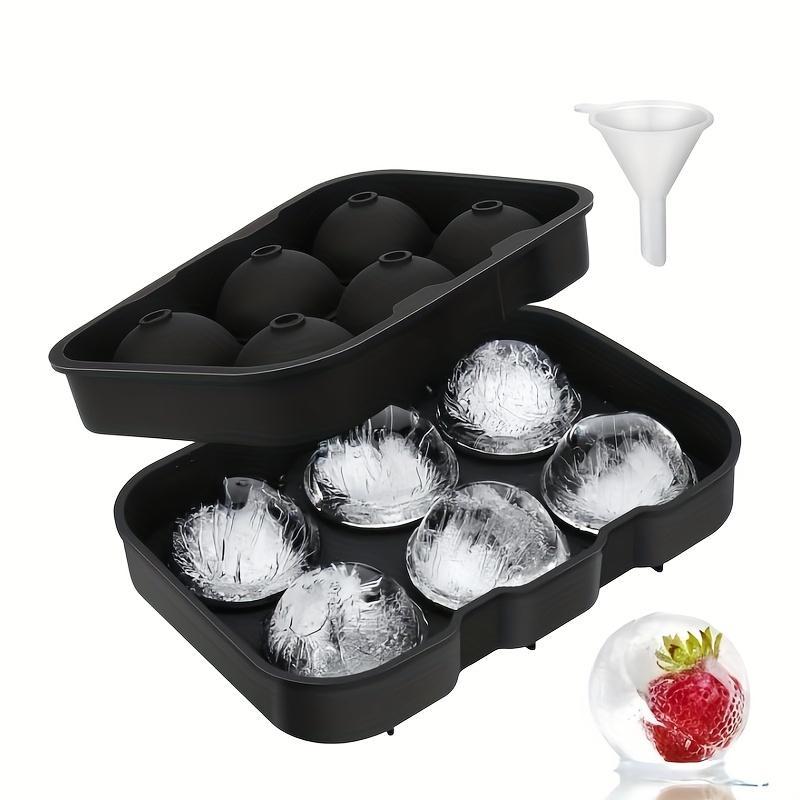 Product Introduction of Silicone Ice Cube Mold, 1 Count Reusable Ice Cube Tray, Household Ice Making Mold for Home Kitchen Bar, Kitchen Utensils 5