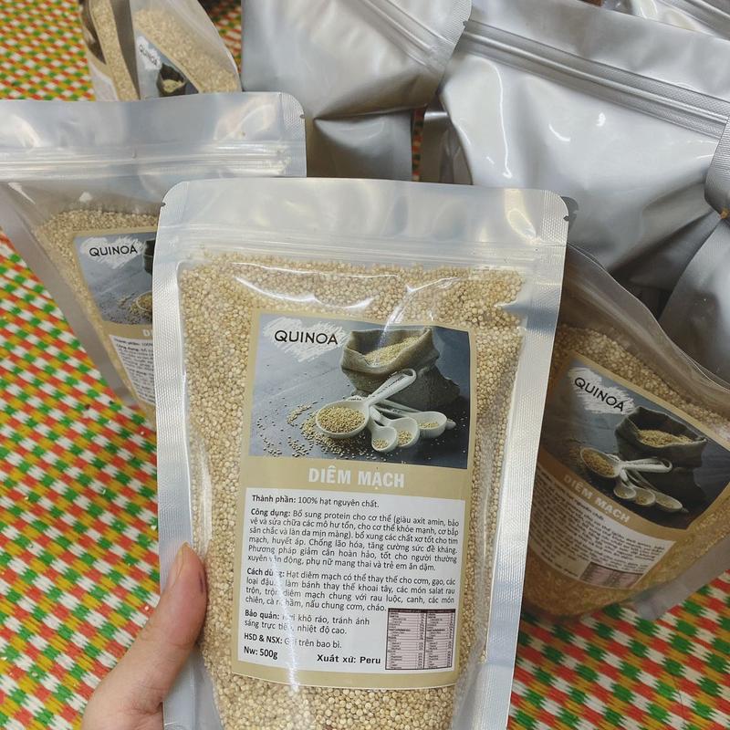 Hạt diêm mạch (Quinoa) 500g túi 1