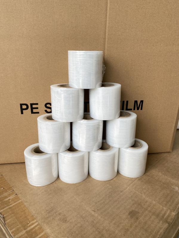 Combo 10 cuộn Màng quấn PE khổ 7cm - Quấn ủ nóng, ủ tê, linh kiện