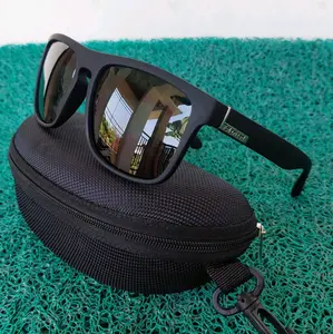 Kacamata POLARIZED Pria/Wanita HITAM Lensa