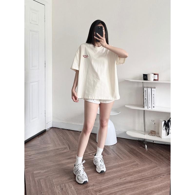 💓FREE SHIP💓Áo Thun Boxy 280GSM Thêu Xù Ver 2 INSOMNIA Unisex Local Brand, Áo Phông Thêu Xù Chất Liệu Cotton 4D Phong Thái Trẻ Trung 4