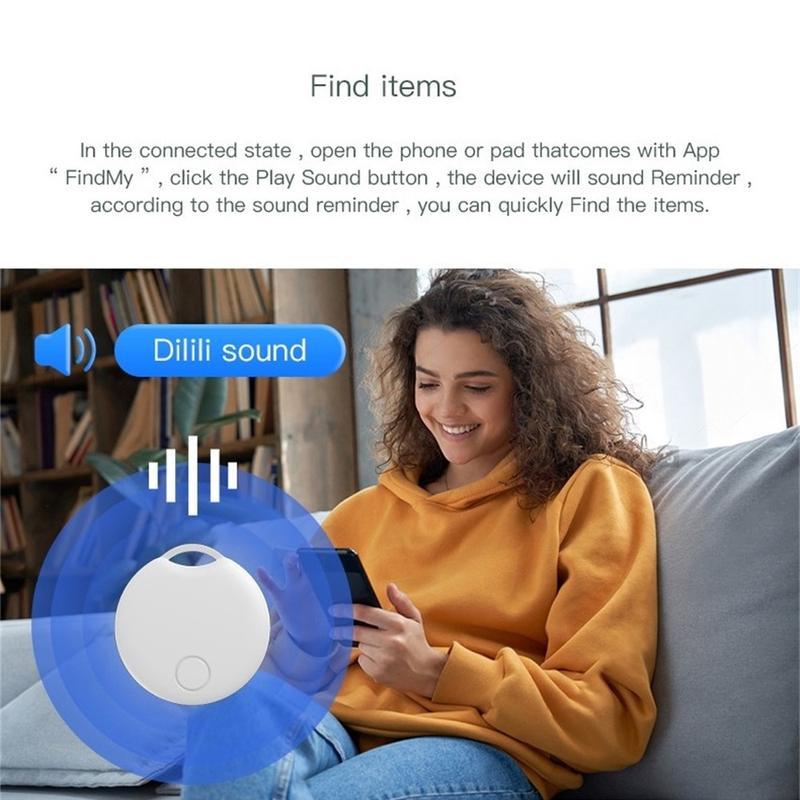 Product Introduction of SG STOCK GPS Tracker Air-tag Finder Works With lOS Gps Tracker For Kids/Car Find My Network Mini GPS Tracker 17
