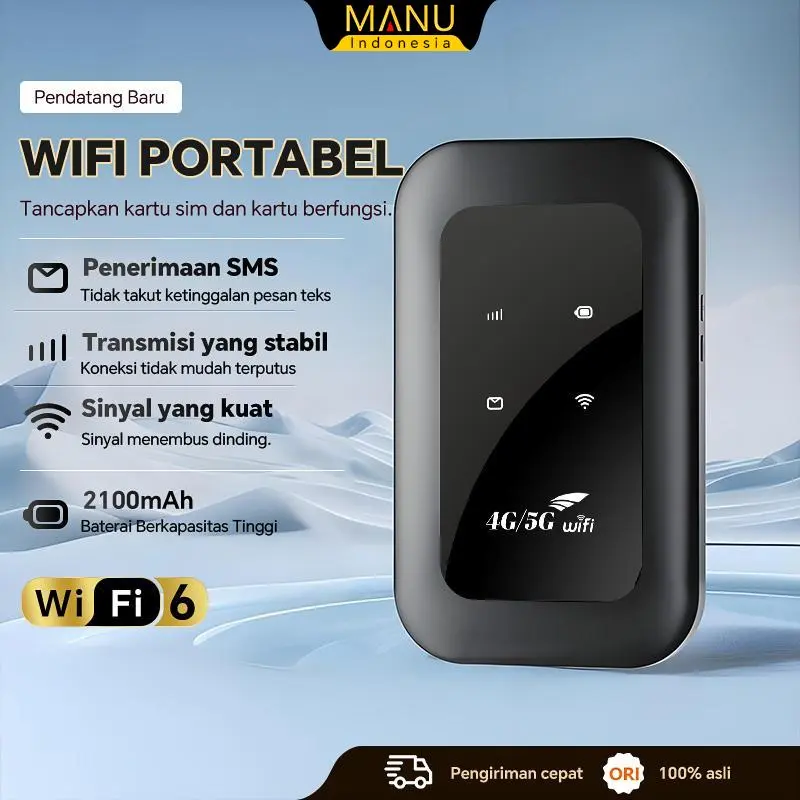Membawa WIFI jaringan seluler nirkabel 5G baru 2025 aliran universal nasional baru yang nyaman jenis kartu Internet jaringan berkecepatan tinggi