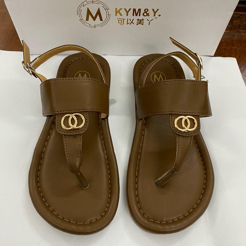 Dép sandal nữ mũi tròn da mềm đế cao su dẻo hàng qc fullbox ( đi chuẩn size nha ảnh thật shop chụp) 5