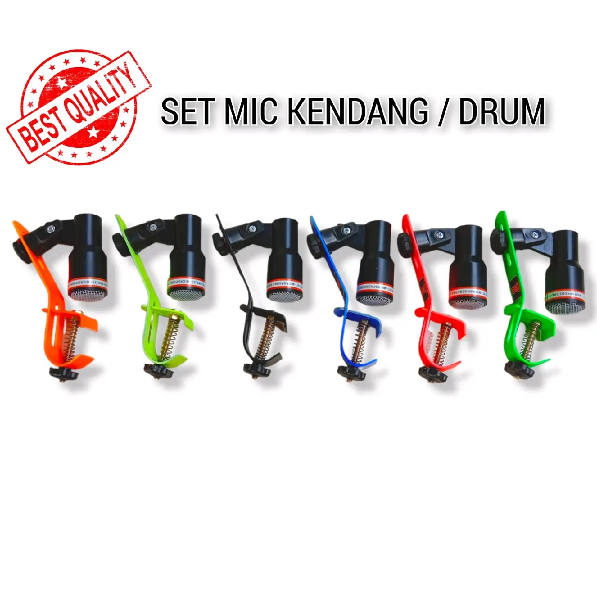 Mic Jepit Kendang Drum Kabel