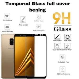 Tempered glass bening anti gores kaca full lem untuk Samsung A2 CORE A5 2016 A5 2018 A6 2018 A6 PLUS 2018 A7 2016 A7 2018 A8 STAR A8 2018 A8 PLUS 2018