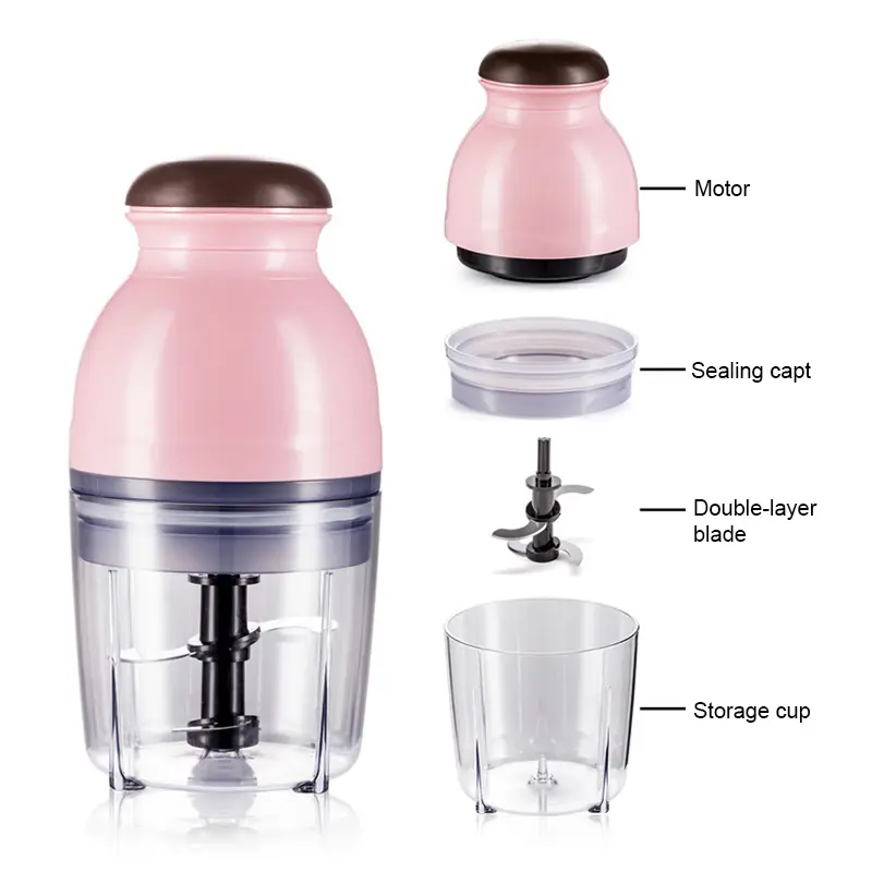 Electric Meat Grinder Machine Stainless Steel Multi-Function Food Meat Blender Mixer Chopper Food Processor | Home Promall