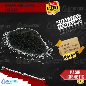 Pasir malang Media tanam Aquascape Aquarium Halus Kasar 1kg