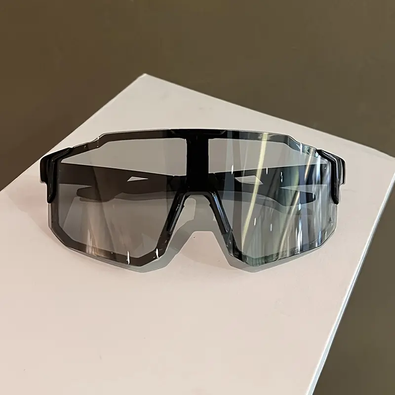 Product Introduction of Vibrant Fashion Glasses for Men & Women - Sporty Large Frame, AC Lens, Fashionable Eyewear, Perfect for 10