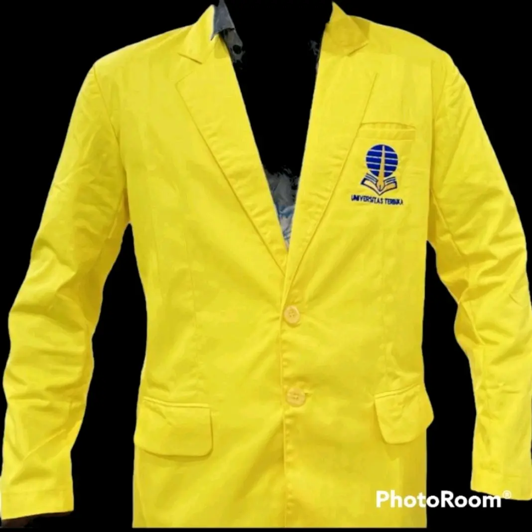 JAS ALMAMATER UNIVERSITAS TERBUKA Kain Logo Blazer