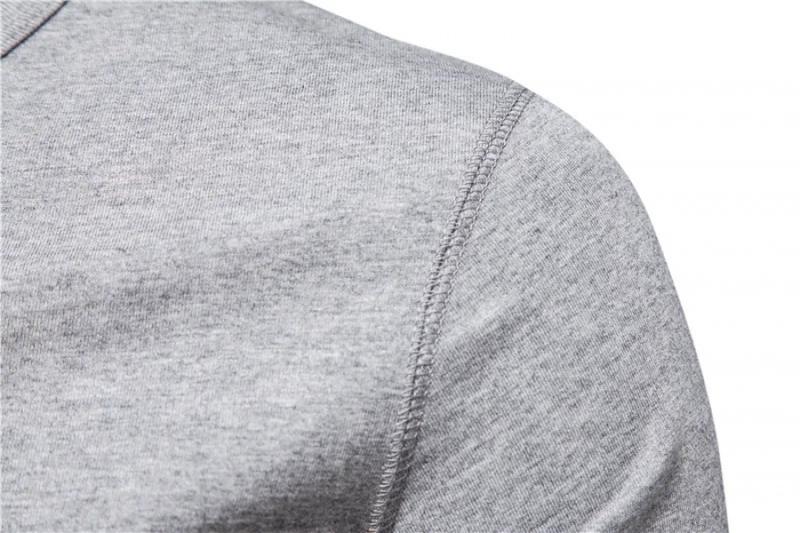 Product Introduction of Áo Thun Cổ Henley Bông, AIOPESON, Chất Lượng Cao, Dành Cho Nam, Phong Cách Thường Ngày ngắn Tay Mùa Hè, Thời Trang, Áo Thun Cơ Bản, Nam, 100% Cotton 13