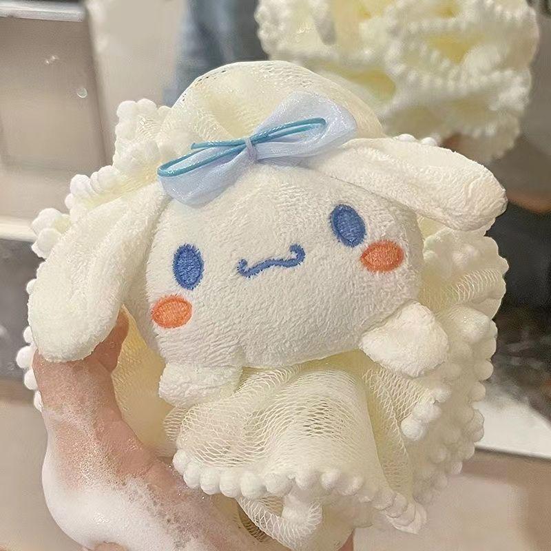 ระเบิดอาบน้ำการ์ตูน Sanrio น่ารัก Ins มาใหม่ เหมาะสำหรับหอพักและใช้ในบ้าน ลูกบอลอาบน้ำ ดอกไม้อาบน้ำ อุปกรณ์โฟมฟองน้ำอาบน้ำนักเรียน 2