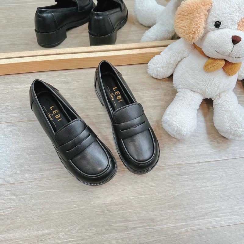 [NG] Giày loafer trơn basic (form to, chốt lùi size)