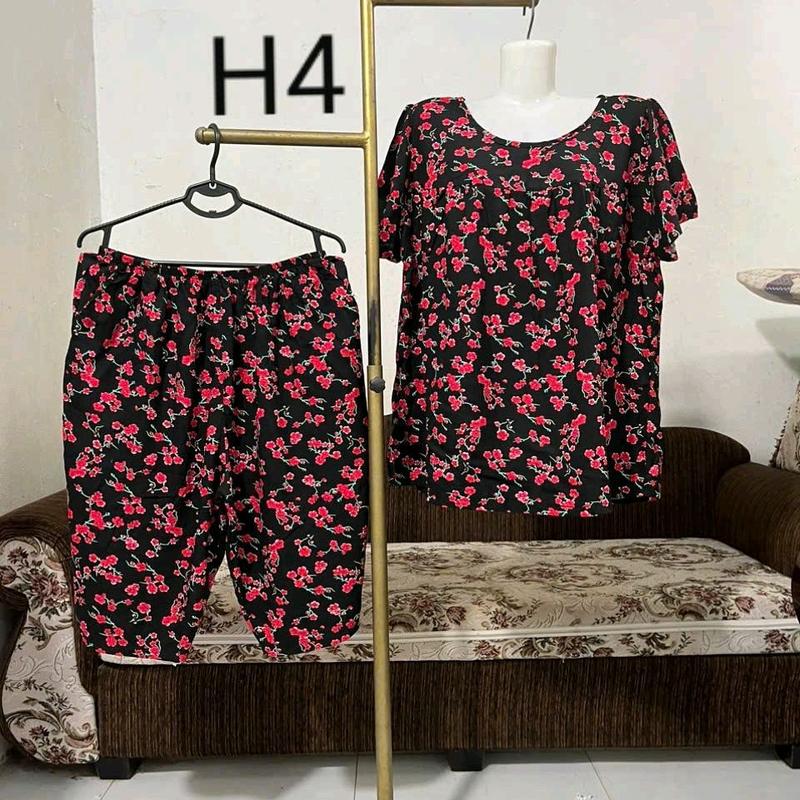 GH-98. ĐỒ BỘ TOLE LANH QUẦN LỬNG ÁO TAY NGẮN, BIG SIZE TỪ 63-120 KG, ĐỒ BỘ MẶC NHÀ Nữ