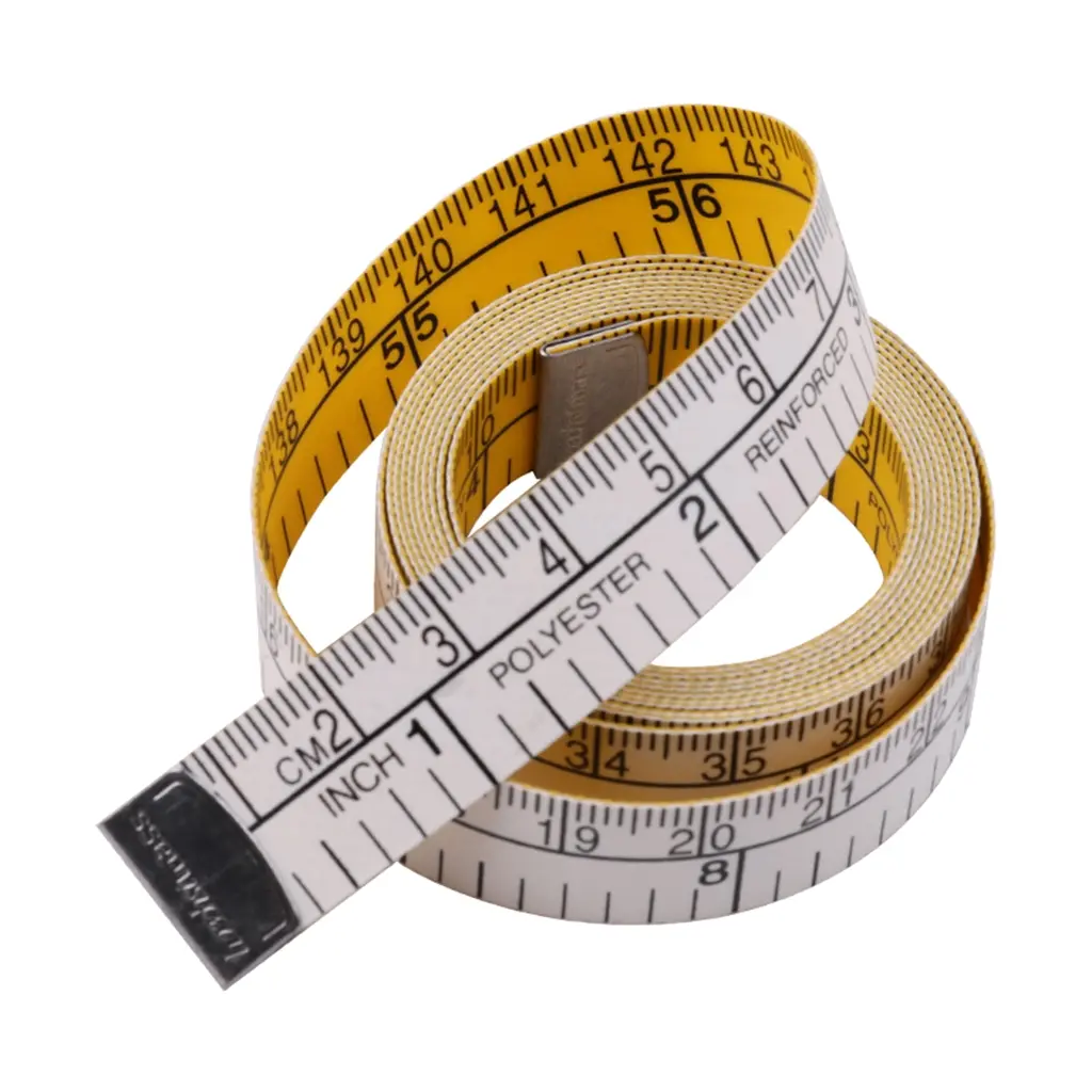 Mini Soft Flat Ruler Body Measuring Ruler Sewing Tailor-Tape Measure 150cm/60inch Centimeter Meter Sewing Measuring Tape