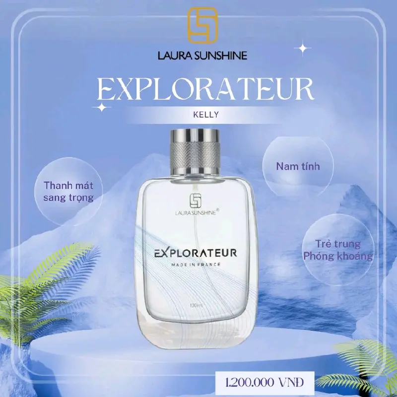 [QUÀ TẶNG]Nước hoa Nhật kim anh Nam no.04 Nam chai 100ml Explorateur xịt thơm lưu hương đến 48 tiếng 0