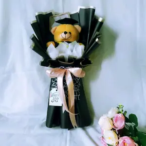 Buket Boneka Special Toga Wisuda/ Give Graduation / Buket Exclusive / hand buquet / buket bunga Set Hadiah