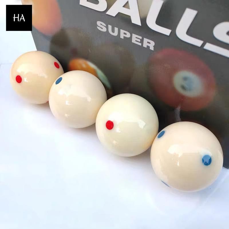 Bi Cái Bida Lỗ - Bóng Cái Bida 6 Chấm Cao Cấp Kích Thước 57,2 MM