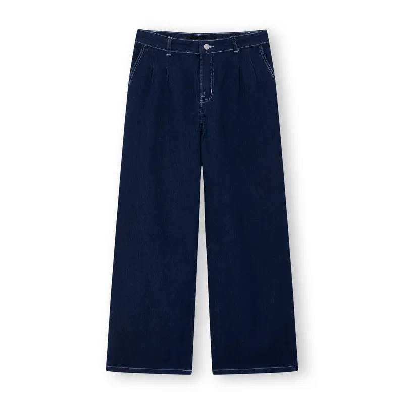 Quần Denim Dài Ống Suông Rộng GODMOTHER Quần Denim Pants Dáng Dài Chất Liệu Jean Phong Cách Trẻ Trung Menswear Nam Nữ 1