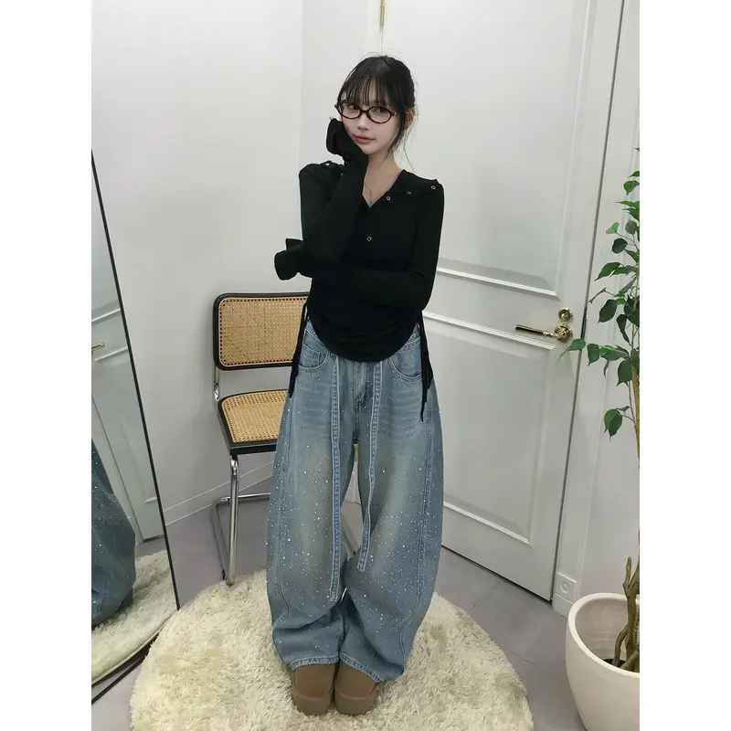EMMYデニムタイキャミセットアップ EMMY デニムタイキャミセットアップ - TikTok Shop