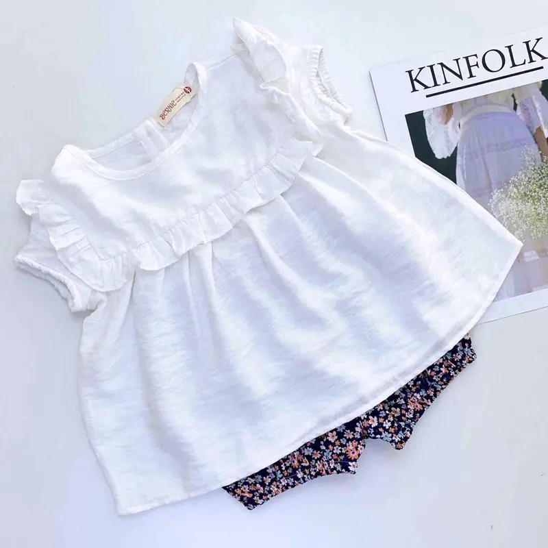 Combo 2 bộ đũi kèm bằng đô bé gái size 2-7t, phom tương đương từ 10-28kg 2