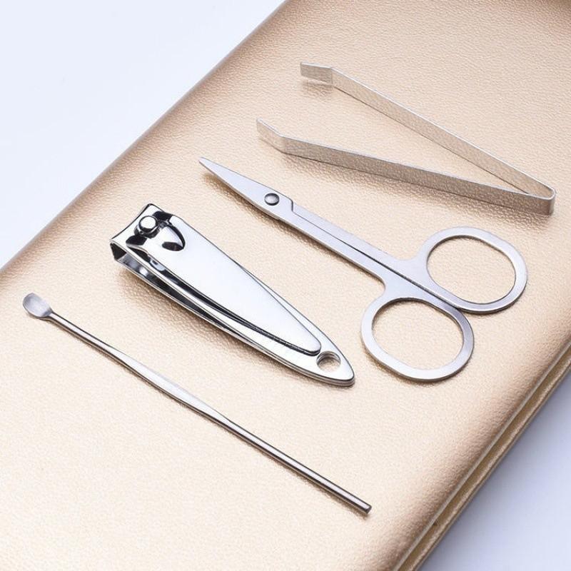 Mini Bộ Bấm Móng Tay 4 Món - Bộ Kiềm Cắt Móng Tay Không Gỉ 3