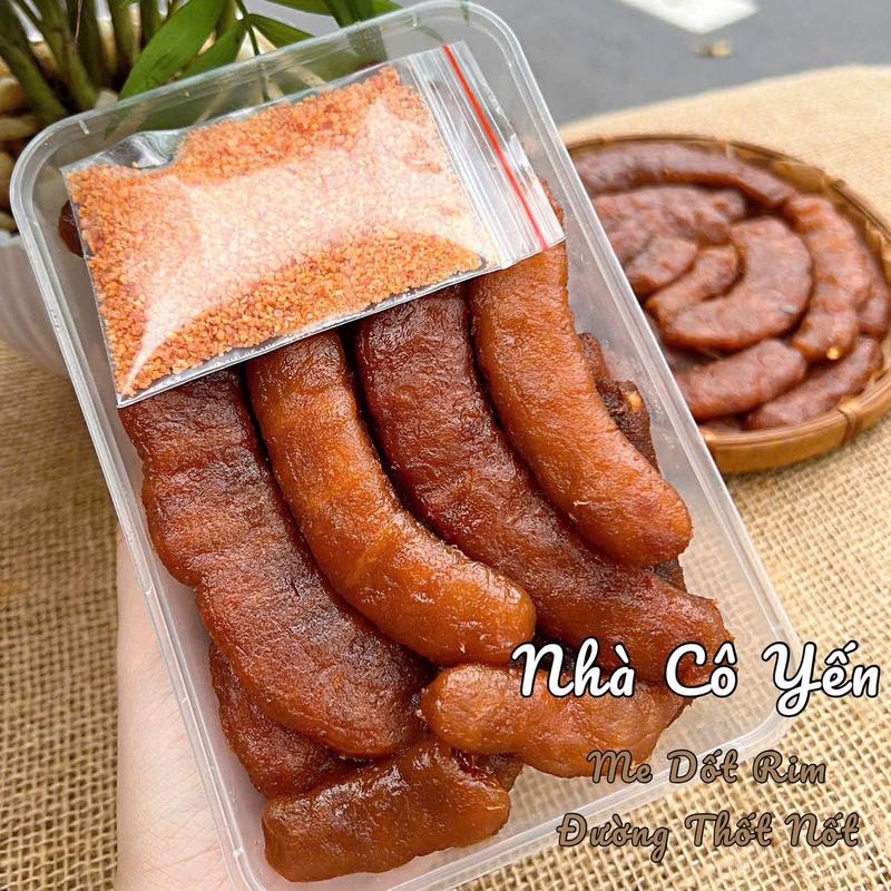 [Tiệm Nhà Cô Yến] Me Dốt Rim Đường Thốt Nốt 500g ( Chua Nhiều, Còn Hạt )