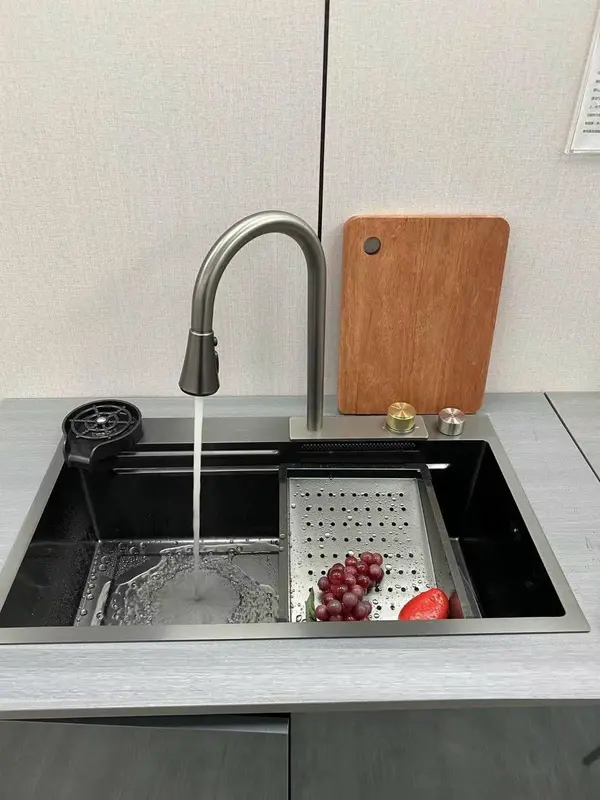 Bộ Xịt Rửa Cốc Tự Động Gắn Chậu Rửa Bát, Bộ Xịt Rửa Ly Tự Động Gắn Bồn Rửa Chén, Rửa Cốc, Rửa Ly 2