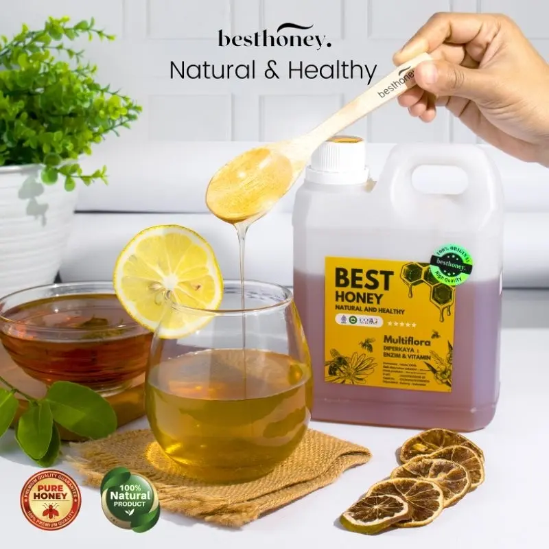 Best Honey - Madu Asli Madu Multiflora Original - 1kg 1