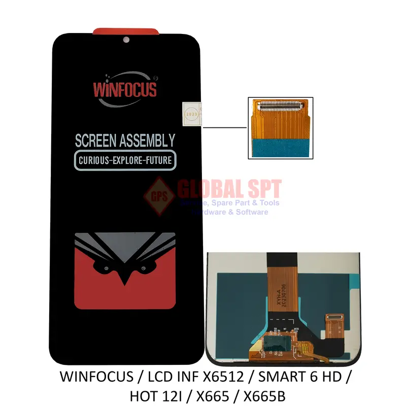 LCD TOUCHSCREEN KOMPATIBEL UNTUK INFINIX X6512 / SMART 6 HD / HOT 12I / X665 / X665B 2