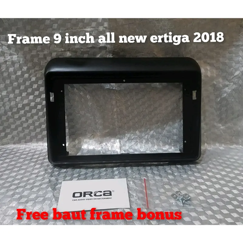 frame head unit android 9 inch mobil suzuki ertiga 2018 0