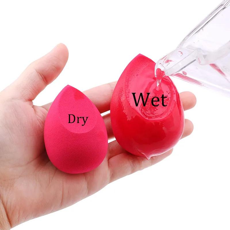 Product Introduction of Makeup Sponge Concealer Smooth Cosmetic Powder Puff Cut Shape Foundation Water Drop Bevel Make Up Blender Tool 1