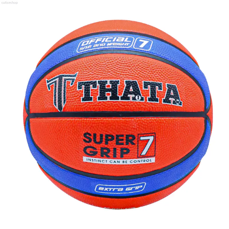 cuticeshop พร้อมส่ง THATA Basketball ลูกบาสเกตบอล Indoor/Outdoor ยางนุ่มพิเศษ รุ่น CLA ลูกบาส บาสเกตบอล (มอก.941-2563)