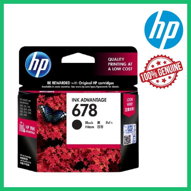 HP 678 BLACK + HP 678 COLOR COMBO PACK. HP 678 BLACK COLOR ORIGINAL ...