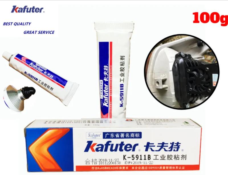 Keo Silicone Kafuter K-5911B Chịu Nhiệt Chống Thấm Chuyên Độ Đèn Bi Gầm, Bi Pha Cho Ô Tô 100g