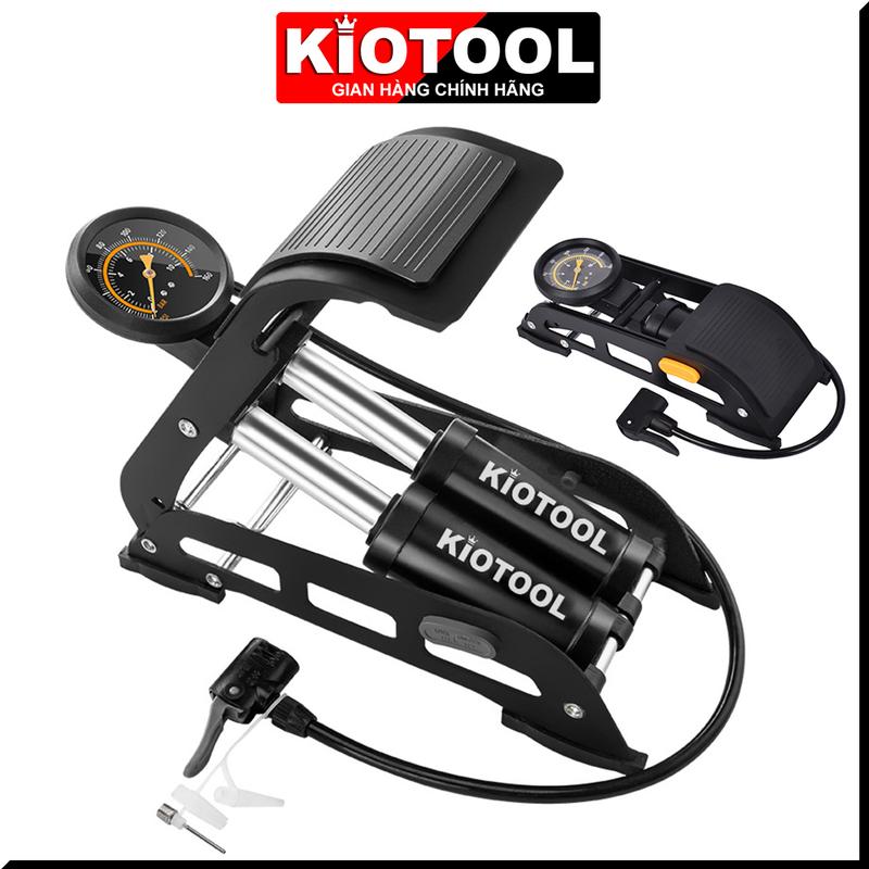 Bơm lốp xe máy xe đạp Kiotool phù hợp vơi mọi loại van xe siêu bền