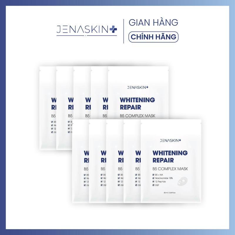  Jenaskin - 10 Mặt Nạ Whitening Repair B5 Complex Mask 
