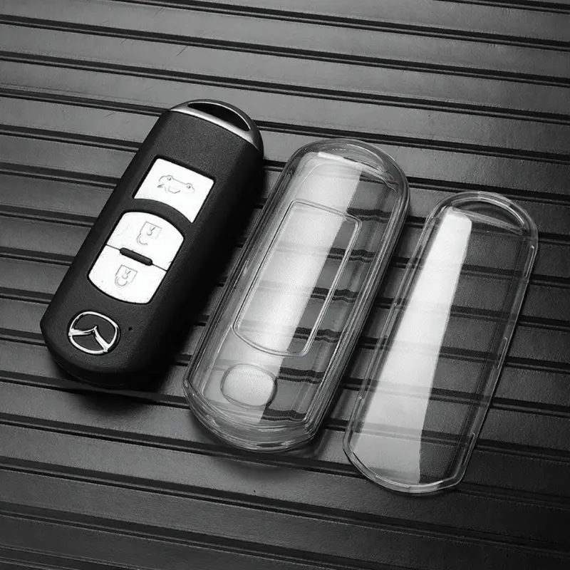 Cover Casing Kunci Keyless Remote Mobil Mazda 2 3 6 CX3 CX5 Elite CX8 CX9 Biante