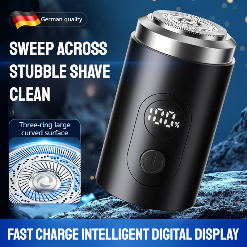Travel Portable Mini Electric Shaver Washable Rechargeable Razor ...