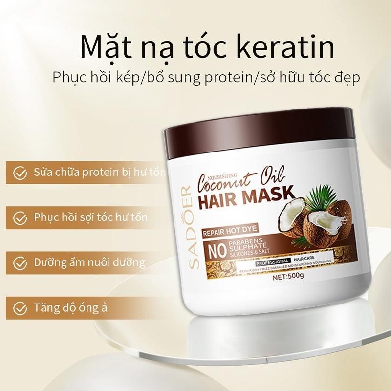 Dầu Xả Ủ Tóc Collagen 500g – Phục Hồi Tóc Khô Xơ Tóc Nhuộm Hư Tổn Nặng Giúp Ngăn Gãy Rụng Dưỡng Mượt Tự Nhiên Cung Cấp Dưỡng Chất Sâu Bảo Vệ Tóc Toàn Diện -- dầu gội phồng tóc gói gội nhuộm tóc dầu gội khô dạng xịt dưỡng tóc của xịt khô tóc dầu gội