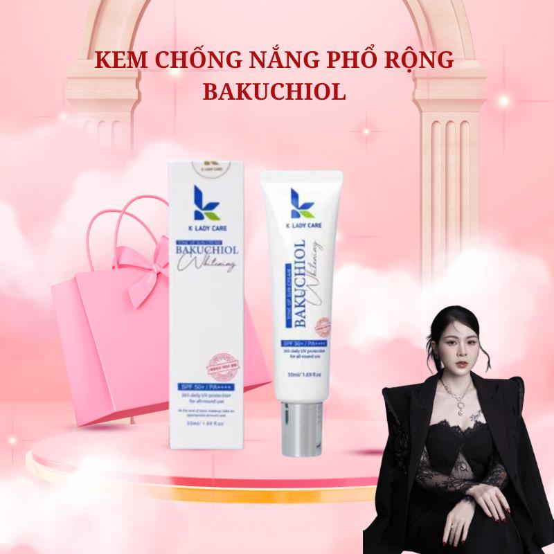    Tuýp 50ml    chống nắng Hàn Quốc phổ rộng nâng Tone K Lady Care- Bảo vệ và dưỡng da toàn diện Skincare Sunscreen kiểm soát dầu kem chống nắng cho da mặt 