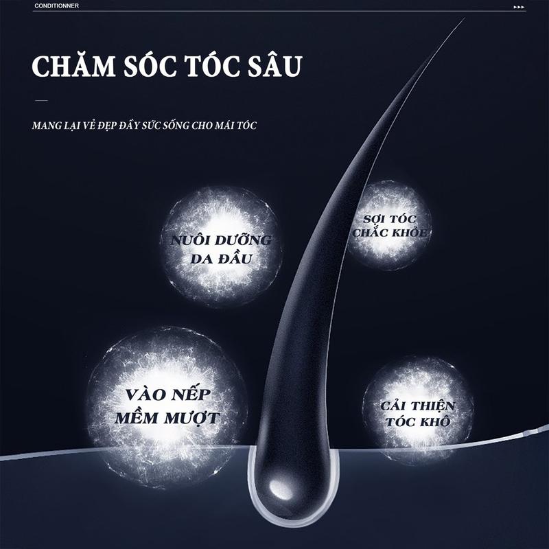Dầu Xả Nam Blueman Nuôi Dưỡng Phục Hồi Tóc Chắc Khoẻ 210g 5